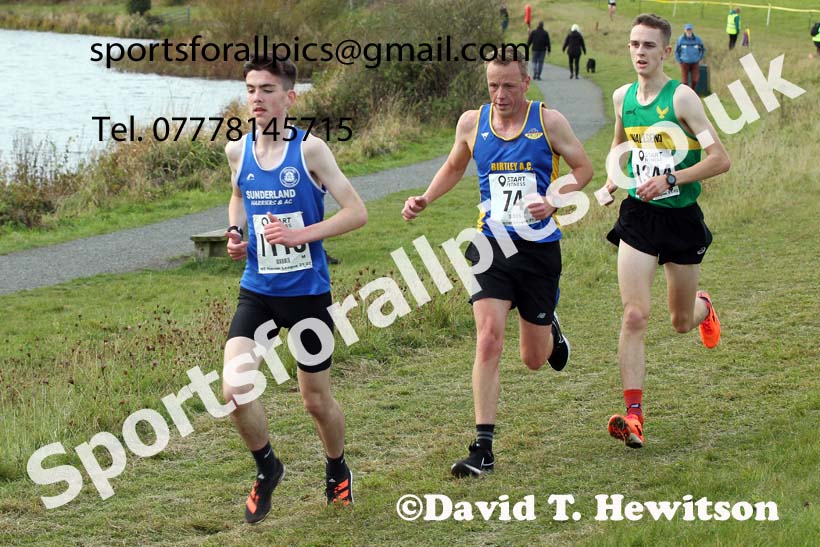 Senior mens 2021 North Eastern Harrier League, Druridge Bay. Photo: David T. Hewitson/Sports for All Pics